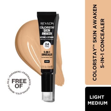 Revlon Colorstay Skin Awaken 5-in-1 Concealer, Light Medium