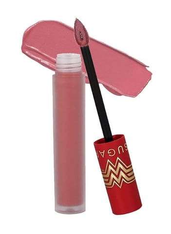 Sugar Wonder Woman 24 Hr Lip Lacquer - 03 Bravedo (Peach Mauve)