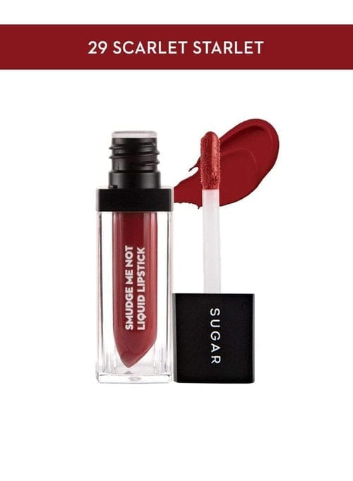 Sugar Smudge Me Not Liquid Lipstick - 29 Scarlet Starlet (Orange Red)