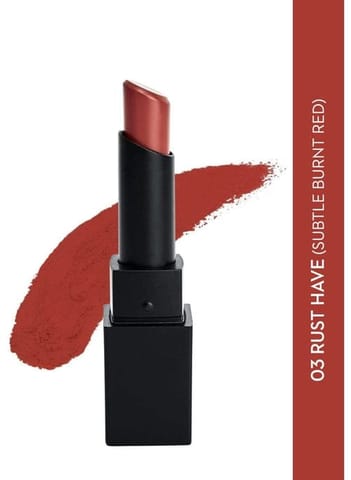 Sugar Nothing Else Matter Longwear Lipstick - 03 Rust Have (Subtle Burnt Red)