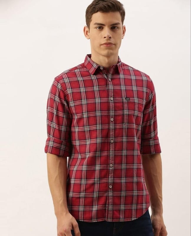 Men's Casual Checked Shirt