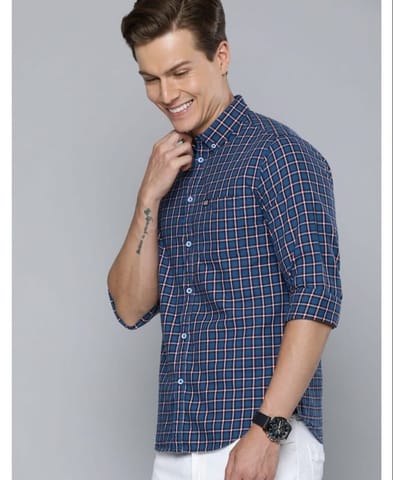 Men's Casual Checked Shirt