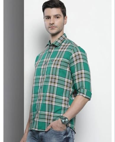 Men's Casual Checked Shirt