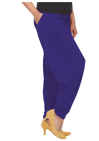 Pattiyala Pocket Hosiery Royal Blue