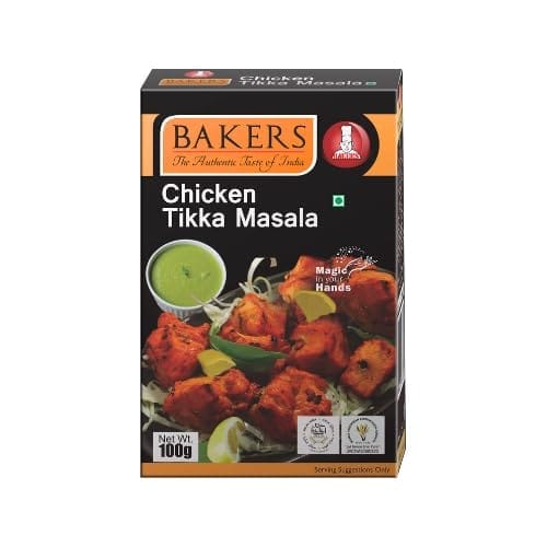 Bakers Chicken Tikka Masala 100gm