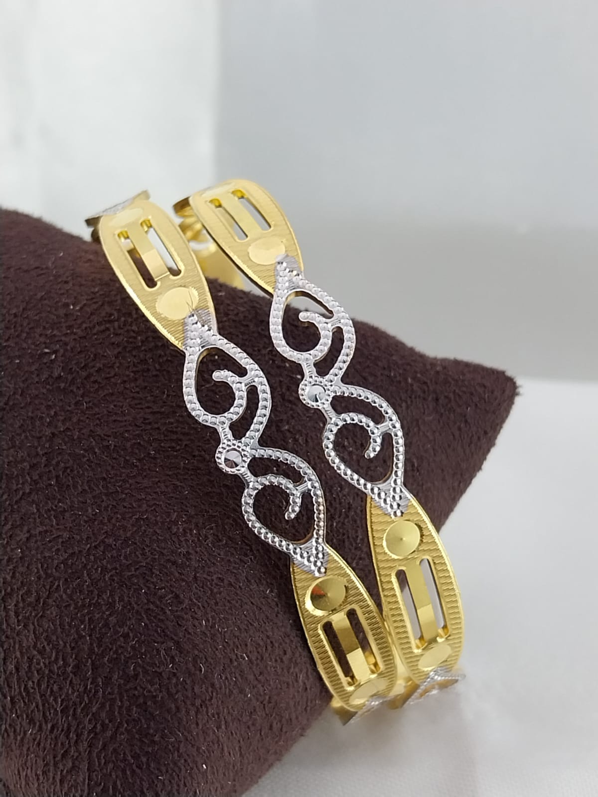 Designer Fancy Style Beautiful Laser Cut CNC Bangles Set