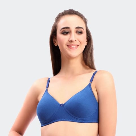 Prithvi Buffy Pad Bra (Indigo)