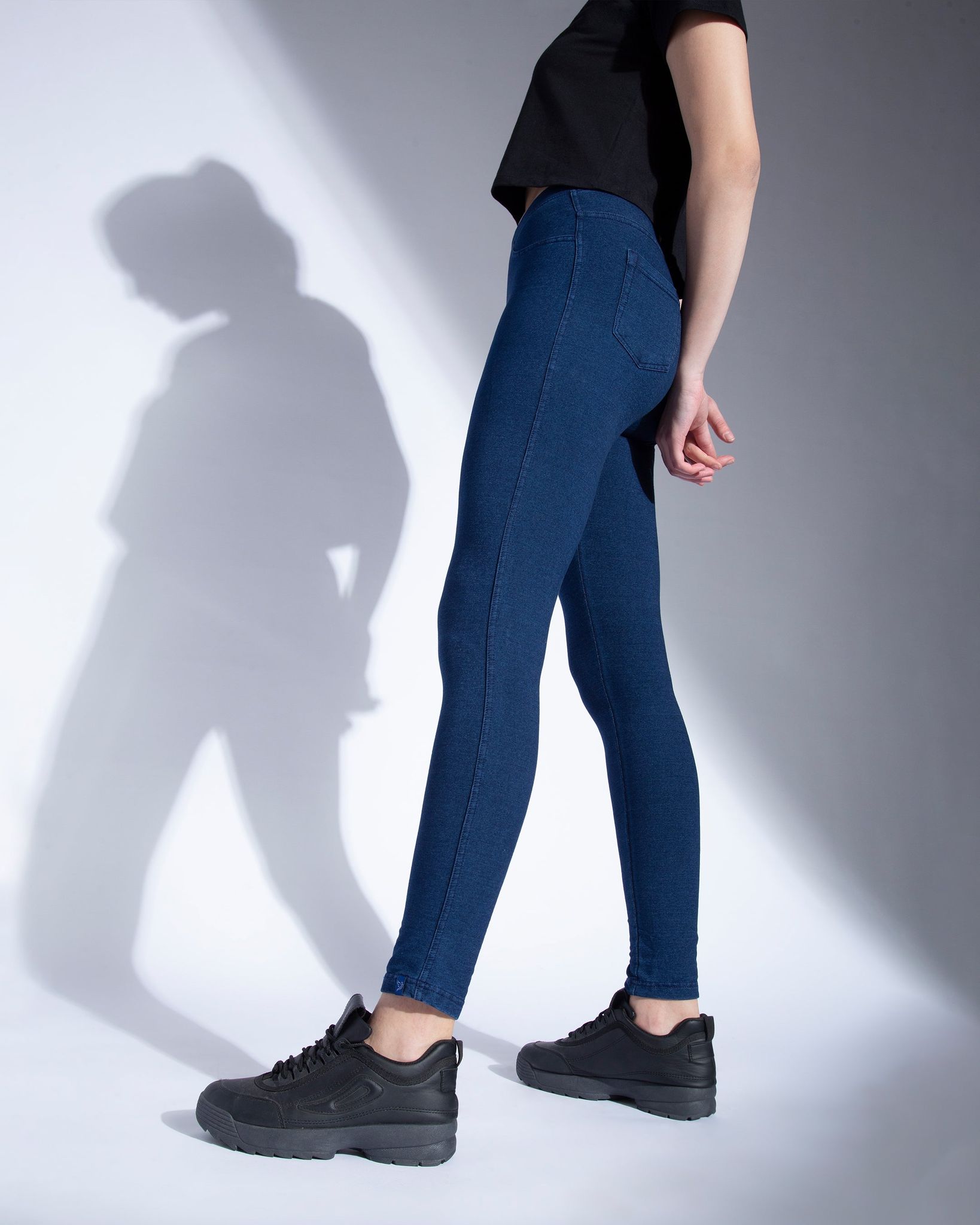 Twin Birds Women Flexi Indigo Jegging Blu Moon 40