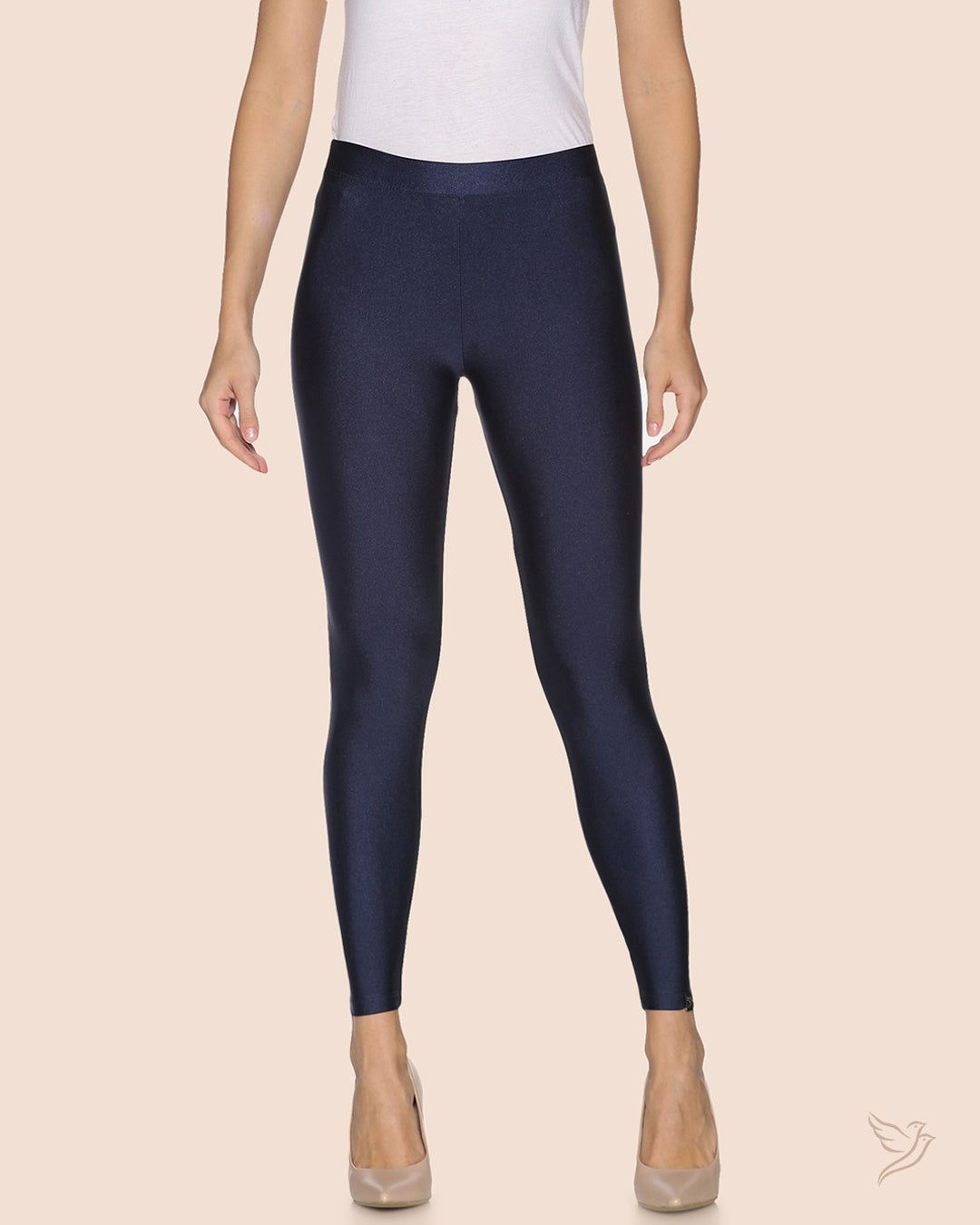 Twin Birds Women Shimmer Legging Navy Gloss