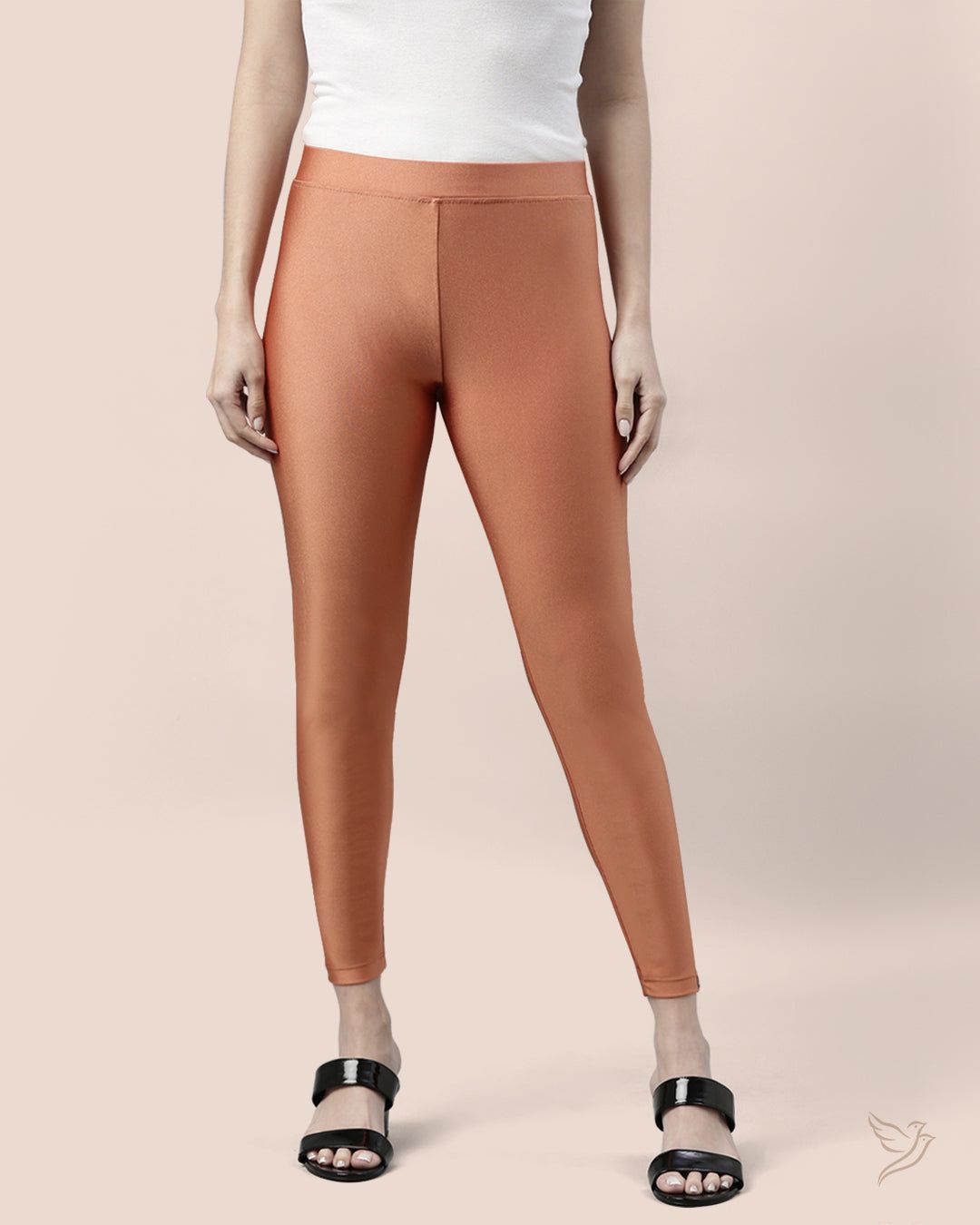 Twin Birds Women Shimmer Legging Curious Copper