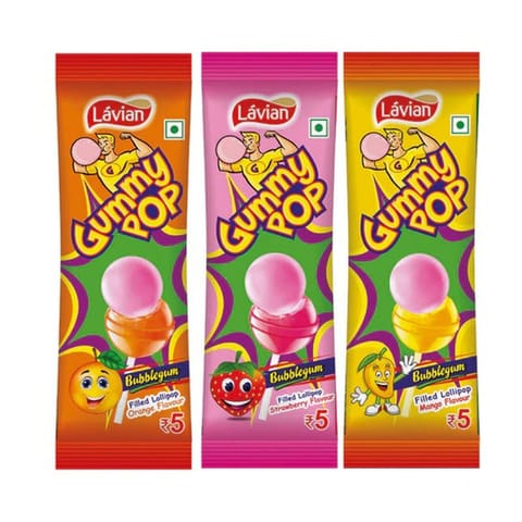 Lavian Gummy Lollipop 50+5Pc