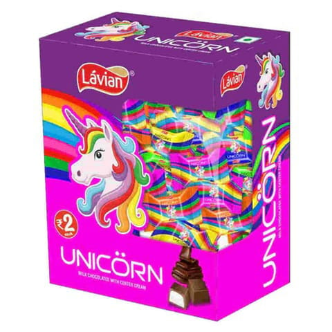 Lavian Unicorn Milk Chocolate 125Pc