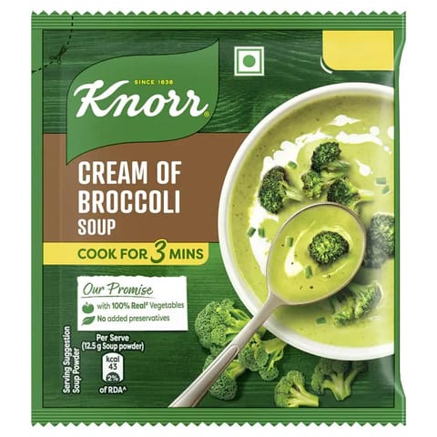 Knorr Cream Of Broccoli Cup A Soup - 12.5gm