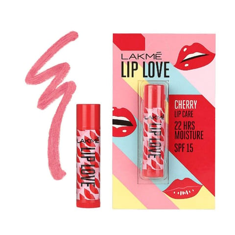 Lakme Lip Love Chapstick, Cherry - 4.5gm