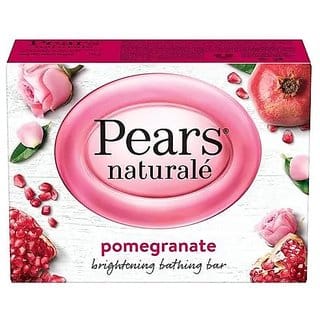 Pears Naturale Pomegranate Brightening Bathing Soap Bar - 100gm