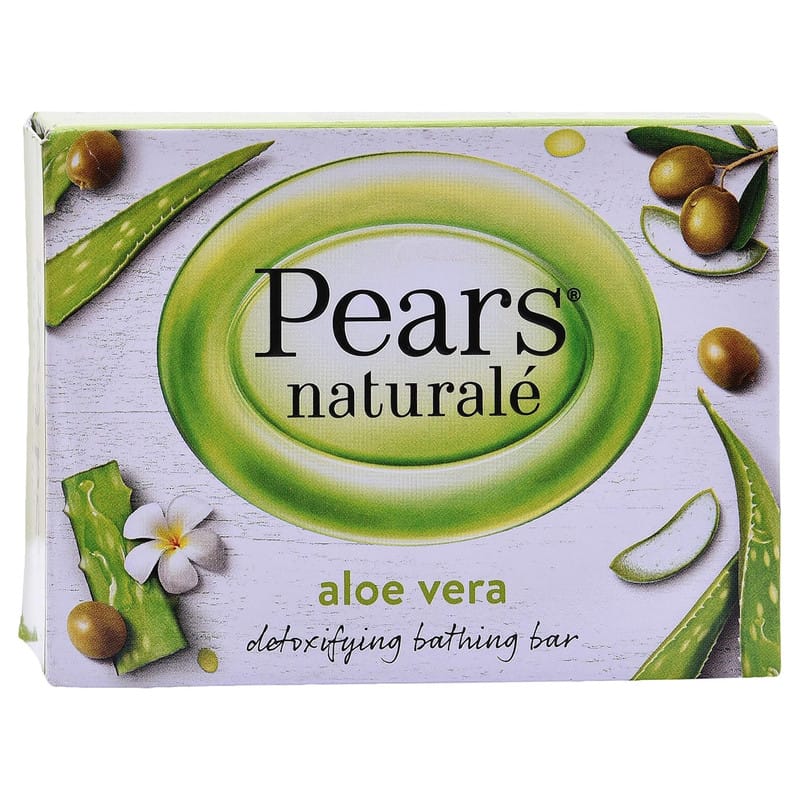 Pears Natural?Aloe Vera Detoxifying Soap Bar - 100gm