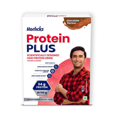 Horlicks Protein Plus Chocolate Container 400Gm