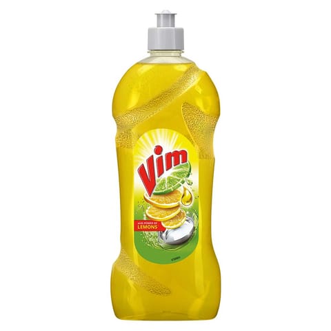 Vim Dishwash Gel Liquid Lemon