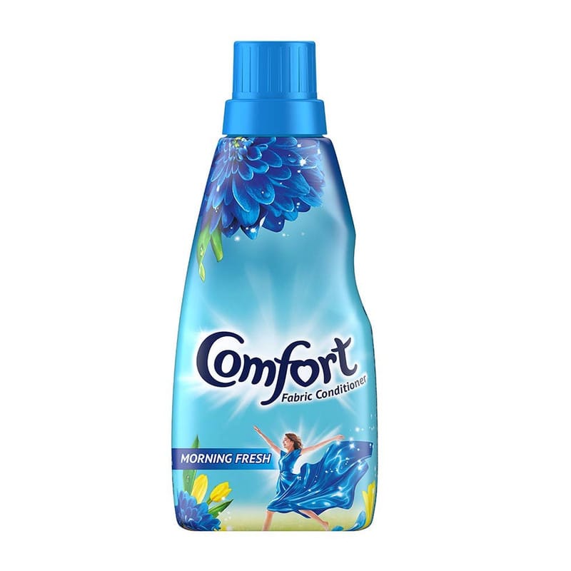 Comfort Morning Fresh Fabric Conditioner After Wash Liquid Fabric Softener Softness, Shine & Long Lasting Freshness