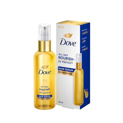 Dove All Day Nourish + UV protect Hair serum, 48ml