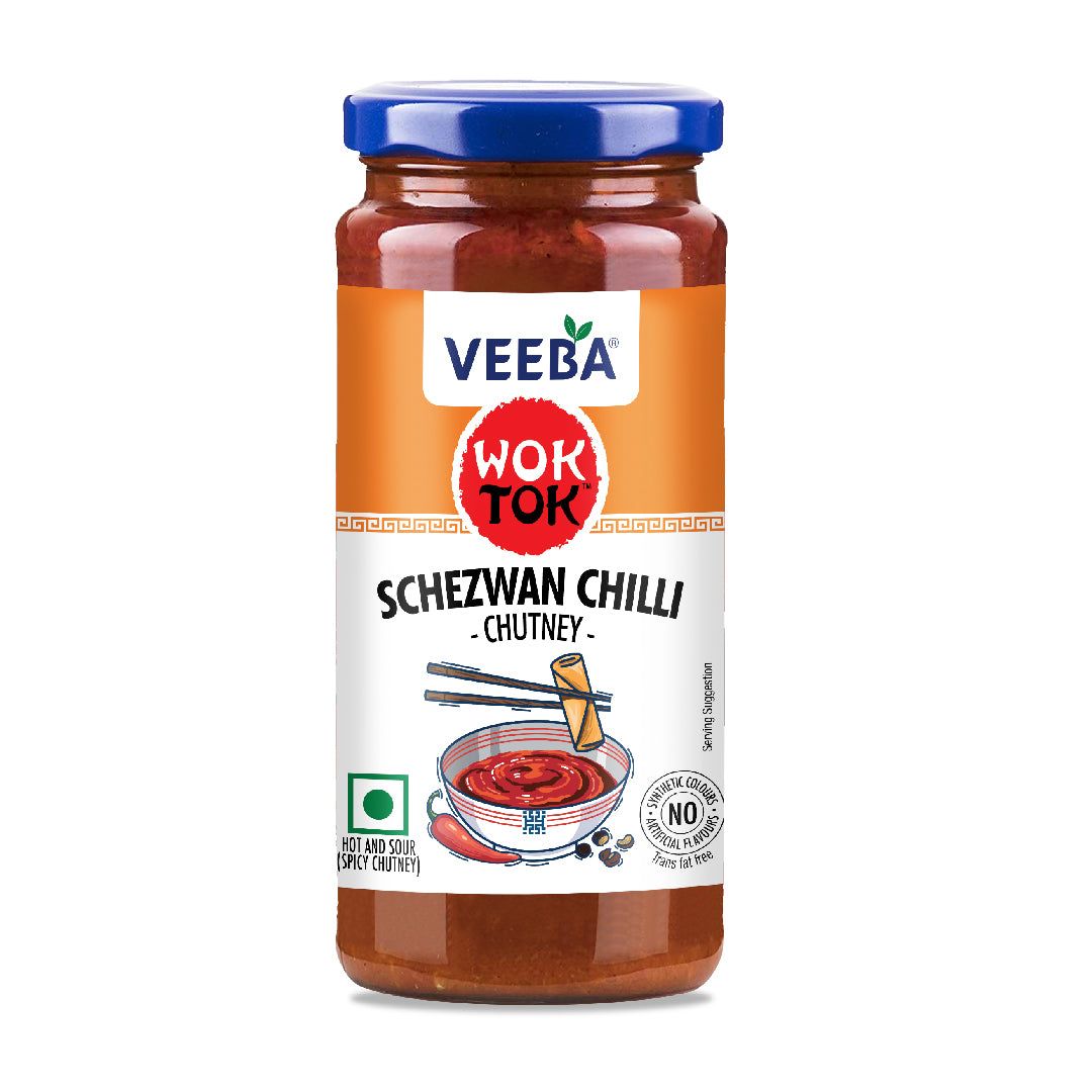 Veeba Wok Tok Schezwan Chilli Chutney (250G)