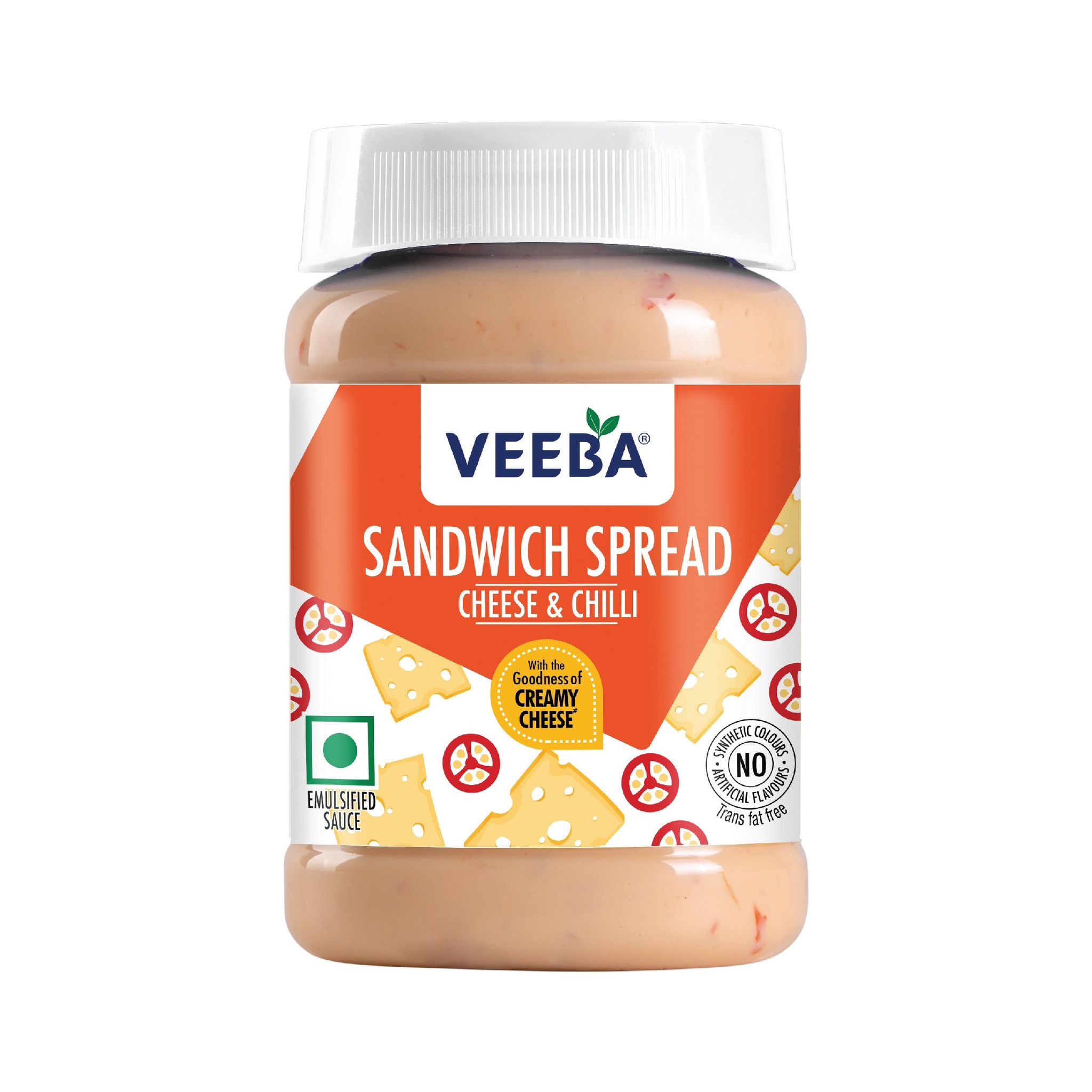 Veeba Sandwich Spread Cheese & Chilli (250G)