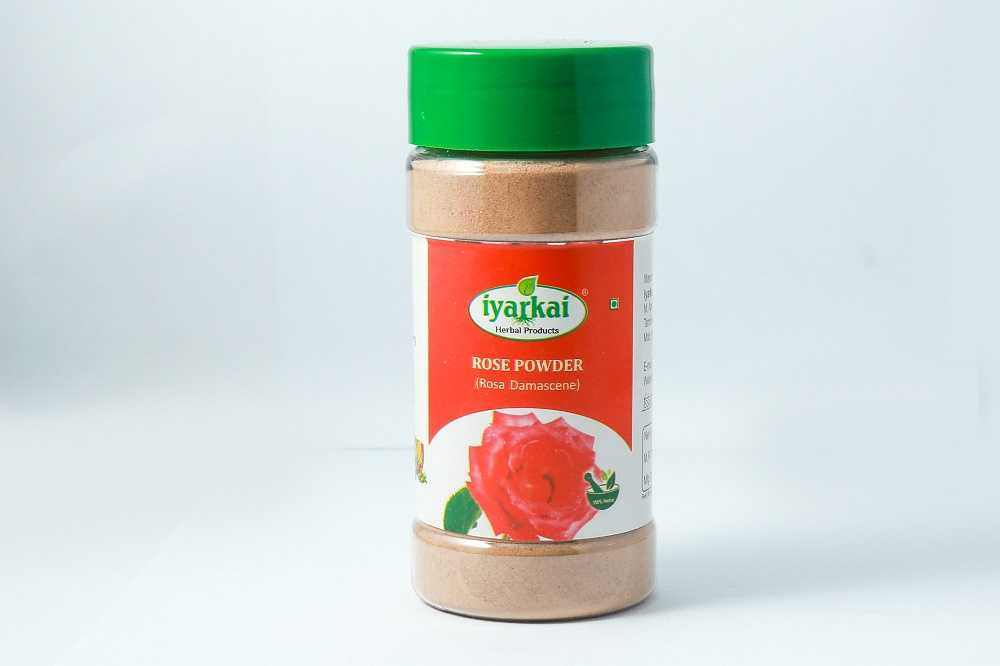 Iyarkai Rose Powder - 50gm