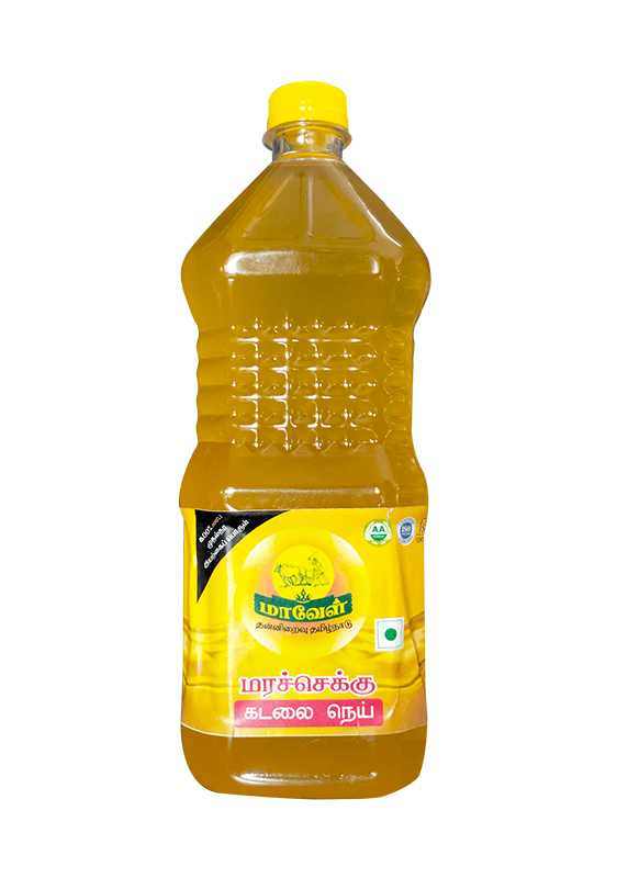 Maavel Wood Pressed Peanut Oil -Marachekku Kadalai Ennai 500Ml