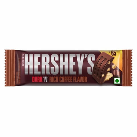 Hershey'S Bars Dark N Rich Coffee Flavor - 40G