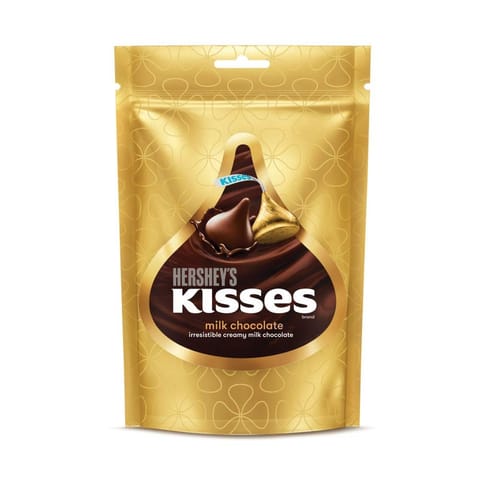 Hershey'S Kisses Milk Chocolate Melt-In-Mouth Chocolates Individually Wrapped