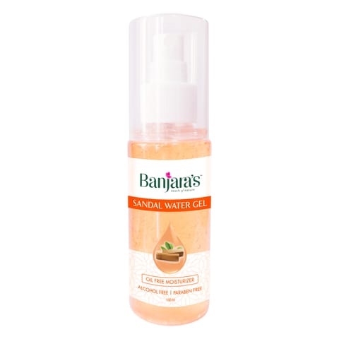 Banjara’s Sandal Water Gel - Smoothens and deeply hydrates the skin - 100 ml