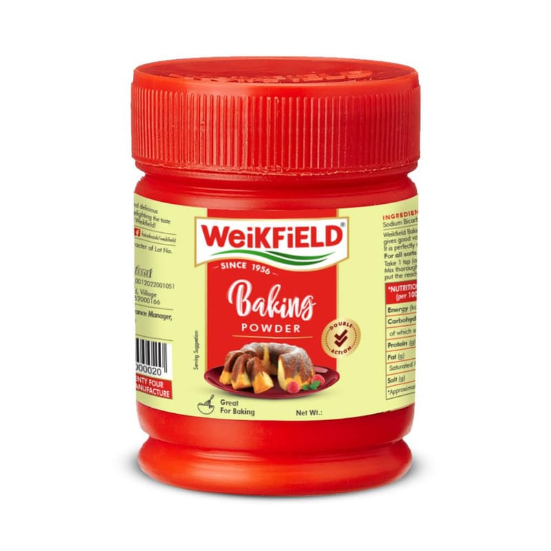 Weikfield Baking Powder Jar