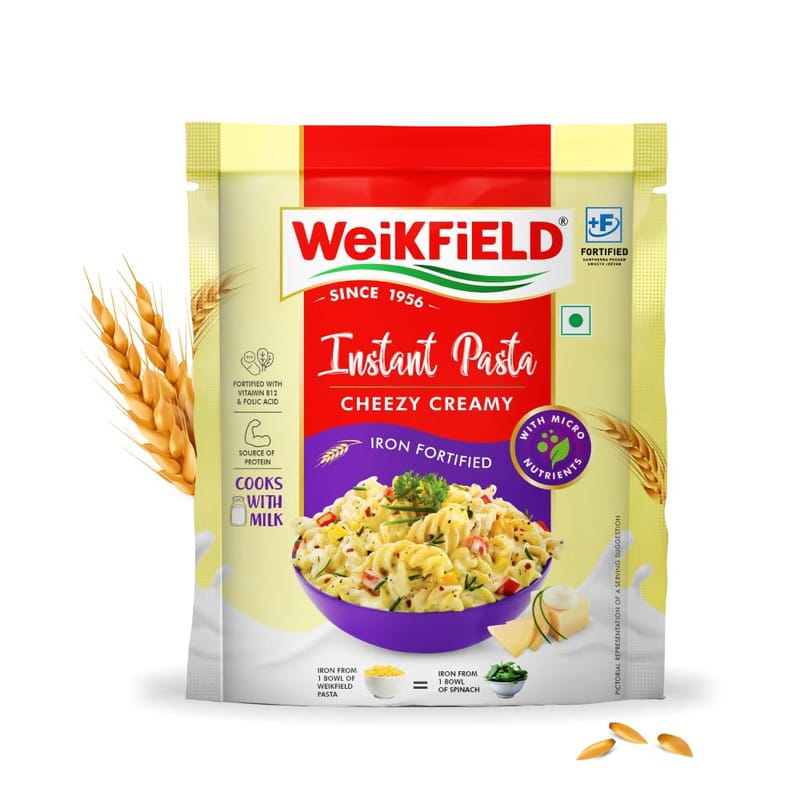 Weikfield Instant Pasta Cheezy Creamy 64Gm