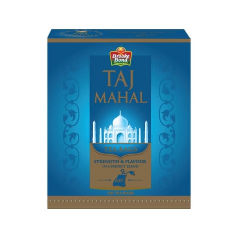 Taj Mahal Leaf Tea, 100 Tea Bags