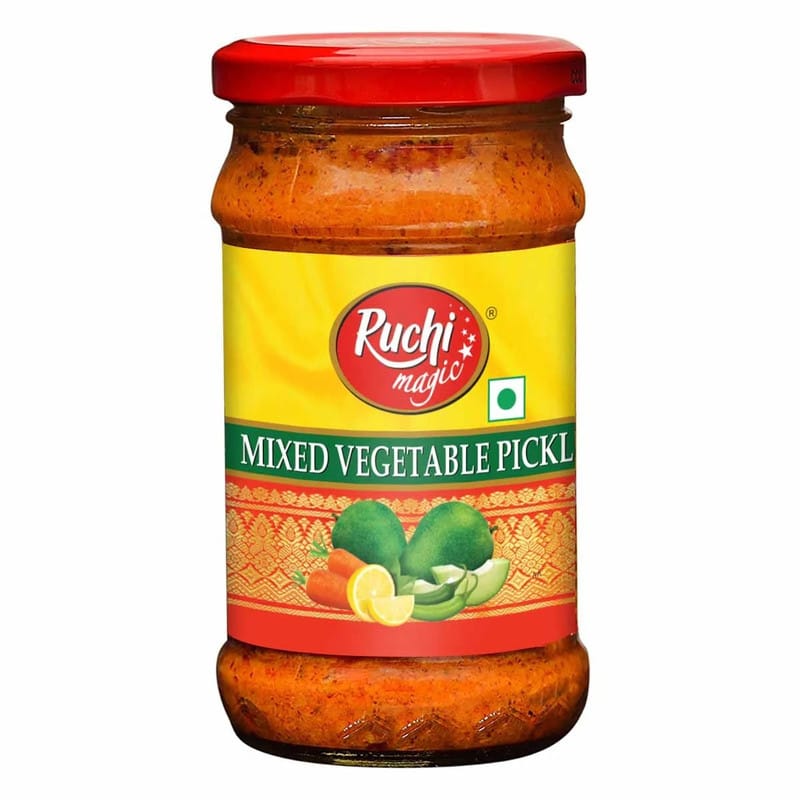 Ruchi Magic Mixed Vegetable Pickle - 300 gm