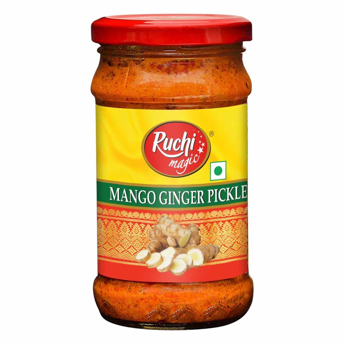 Ruchi Magic Mango Ginger Pickle - 300 gm