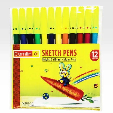 Camel Sketch Pen Full Size 12 Shades