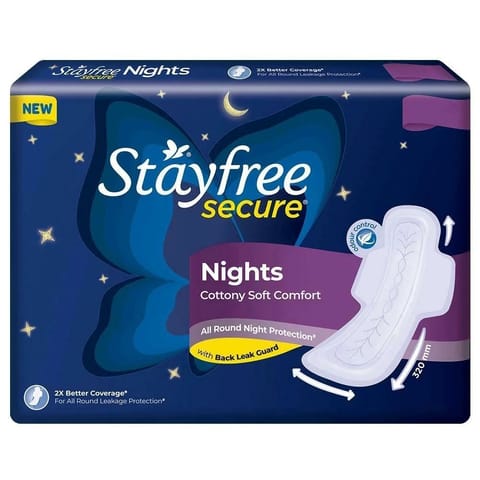 Stayfree Secure Nights-18P