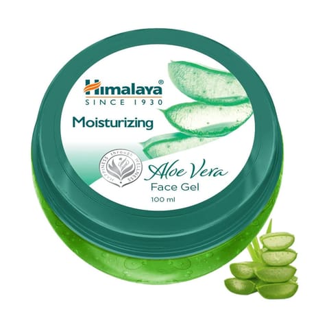 Himalaya Moisturising Aloe Vera Face Gel 100ML, Green