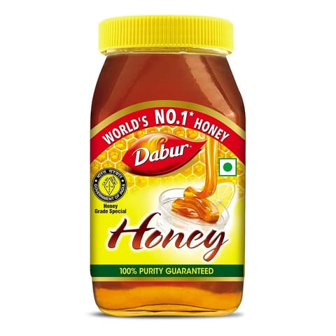 Dabur Honey 100% Pure World's No.1 Honey Brand with No Sugar Adulteration - 1 Kg