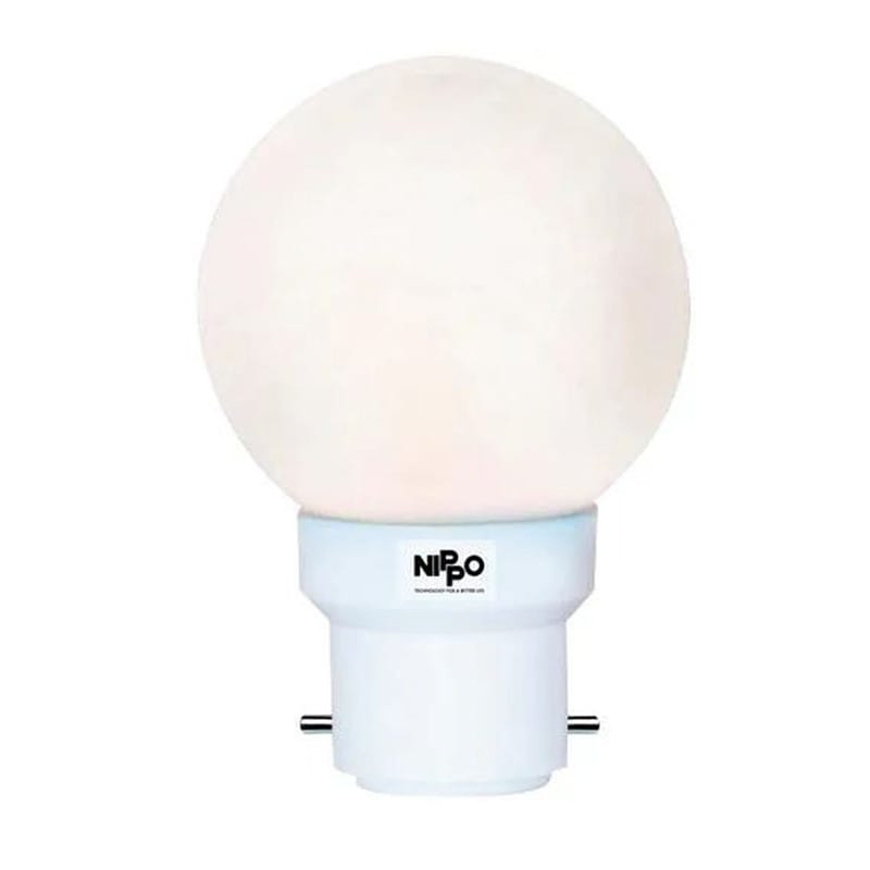 Nippo LED Bulb - Assorted, Round, 0.5 Watts, B22 Base, 1 pc