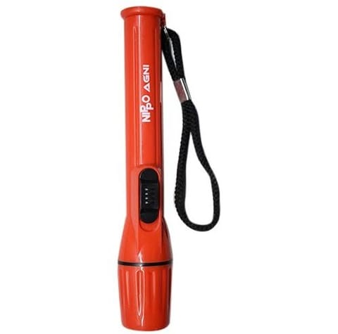 Nippo Agni Led Torch Battery operated  Red Color