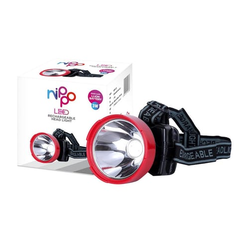 Nippo Rechargeable Head Lamp -3W