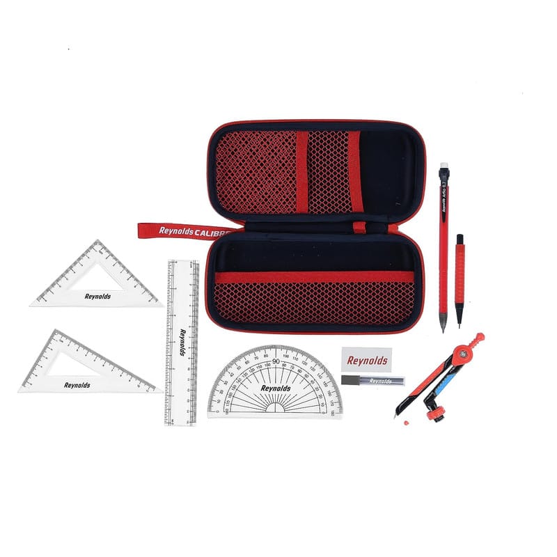 Reynolds Calibre Geometry Box | Instrument Box | Pencil Box | Rust resistant instruments