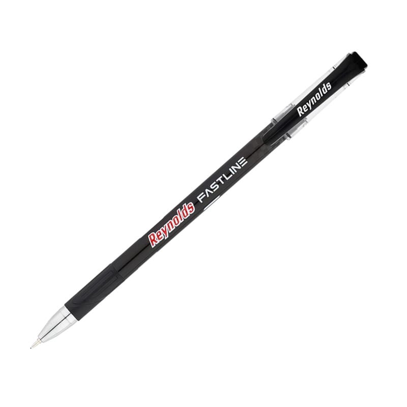 Reynolds Fastline Ball Point Pen | Ball Point Pen Set With Comfortable Grip | Pens For Writing | School and Office Stationery | Pens For Students Box - Pack of 5