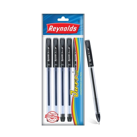 Reynolds Jiffy Gel Pens 0.5mm | Reynolds Gel Pens -  Pack of 5