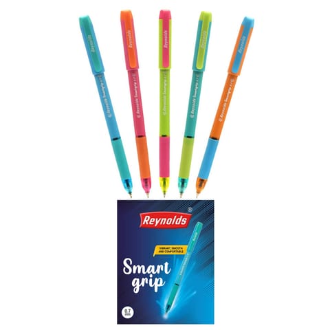 Reynolds SmartGrip Pen 1 Count Box - pack of 7