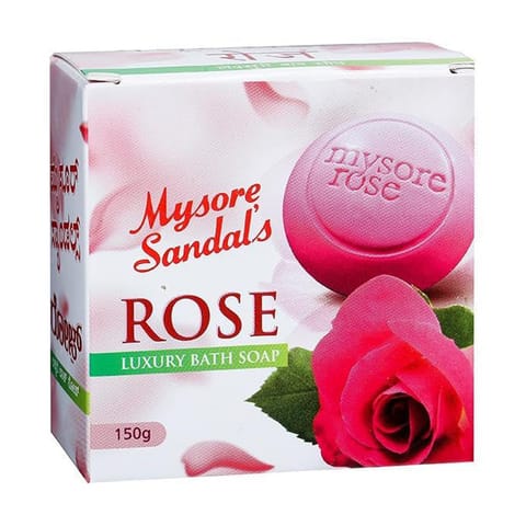 Mysore Sandal Rose Bathing Soap - 150g