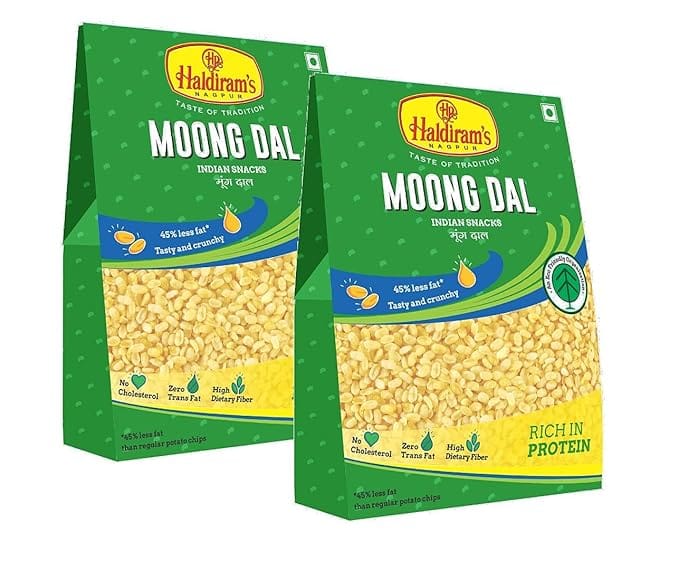 Haldiram's Nagpur Moong Dal, 400 Gm (200 Gm X Pack Of 2)