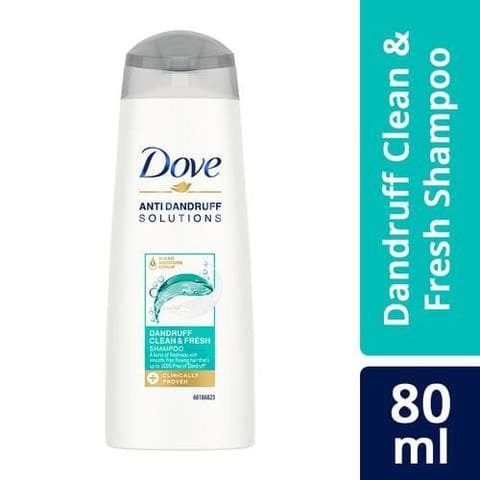 Dove Dandruff Clean & Fresh Shampoo 80Ml